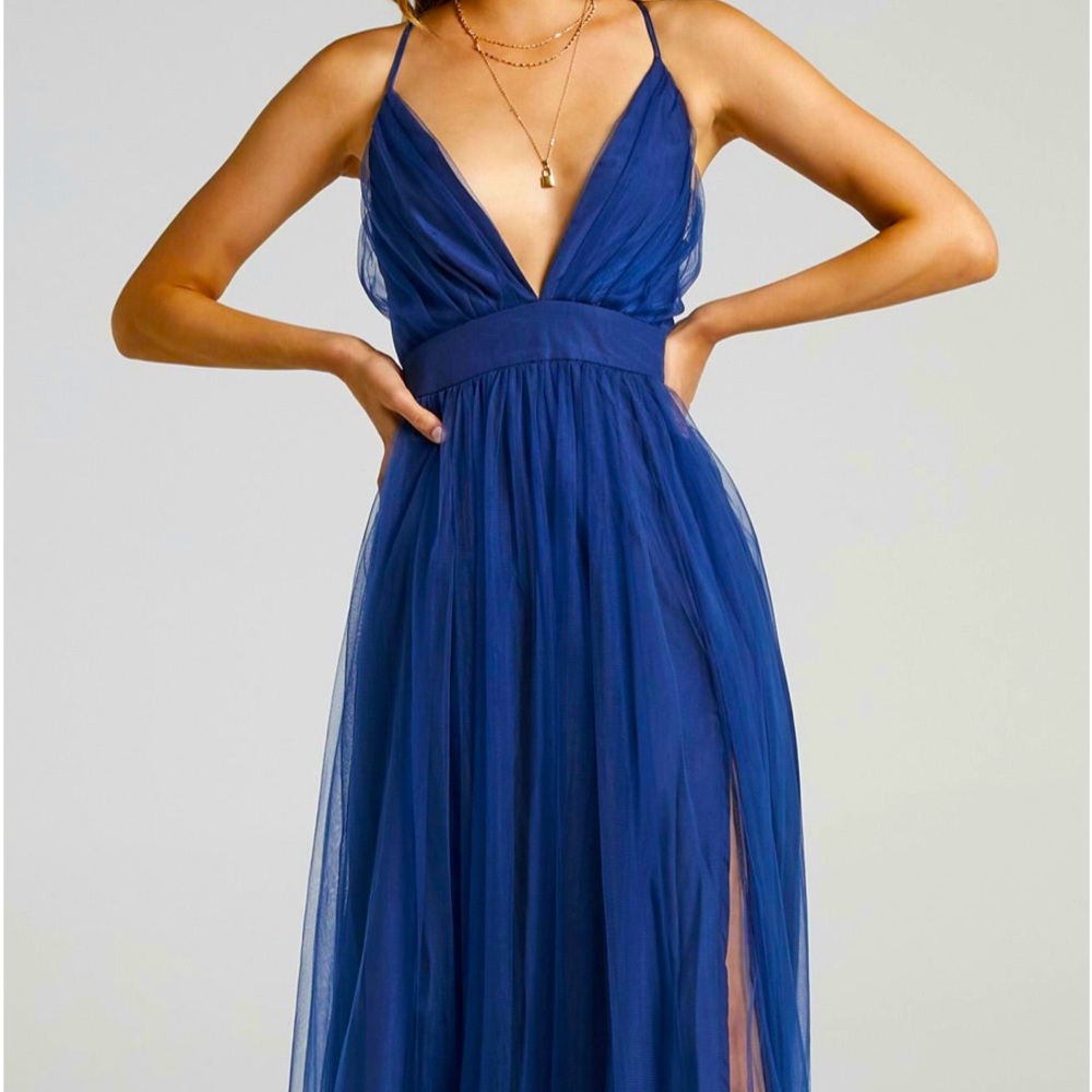 NWT BLUE SHOWPO DRESS